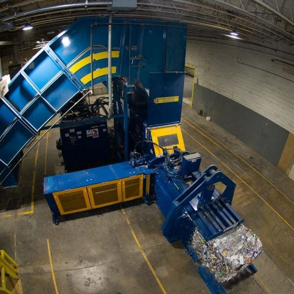 Auto Tie Balers BaleForce Recycling Equipment