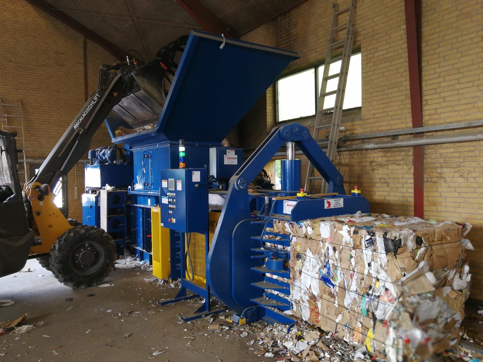 What Is A Baler Machine? BaleForce Recycling Equipment