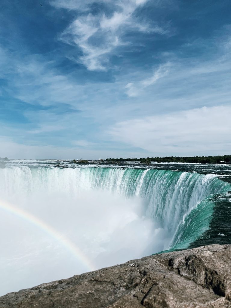 Canada's Recycling Problem. A photo of Niagara Falls.